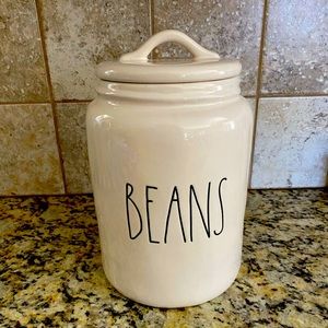 Rae Dunn BEANS Canister
